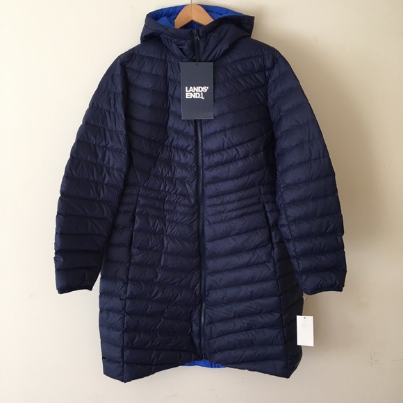 Lands' End Jackets & Coats New Lands End Long Down Puffer Jacket